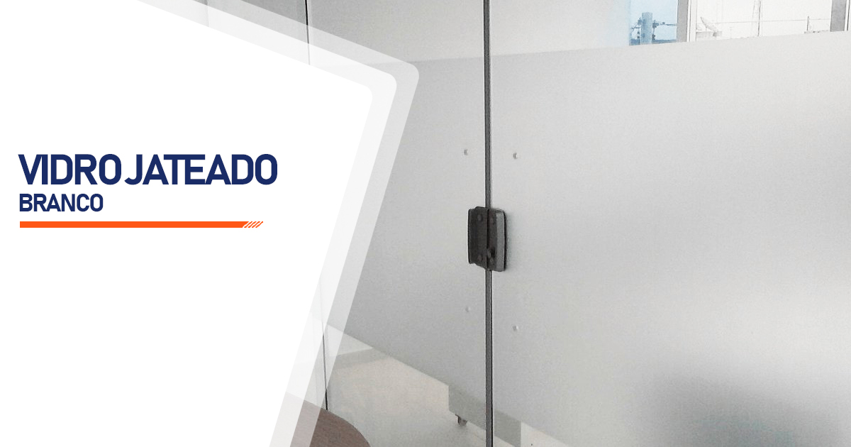 Vidro Jateado Branco Salvador Canabrava BA